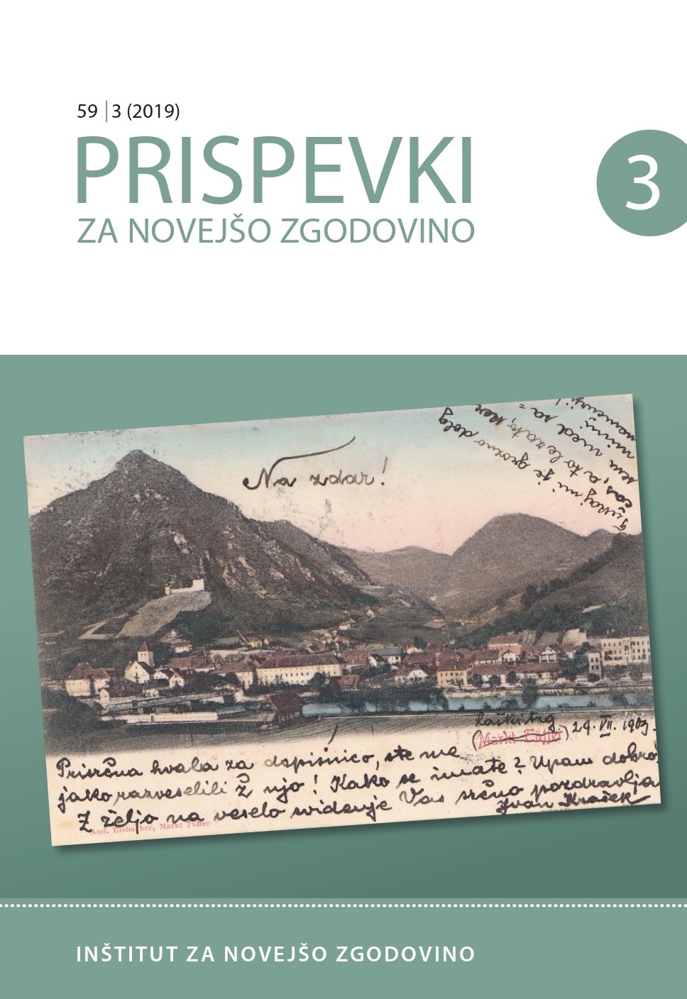 Development of Special Education in Slovenia in the Interwar Period With the Emphasis on the  Special School in Maribor Cover Image