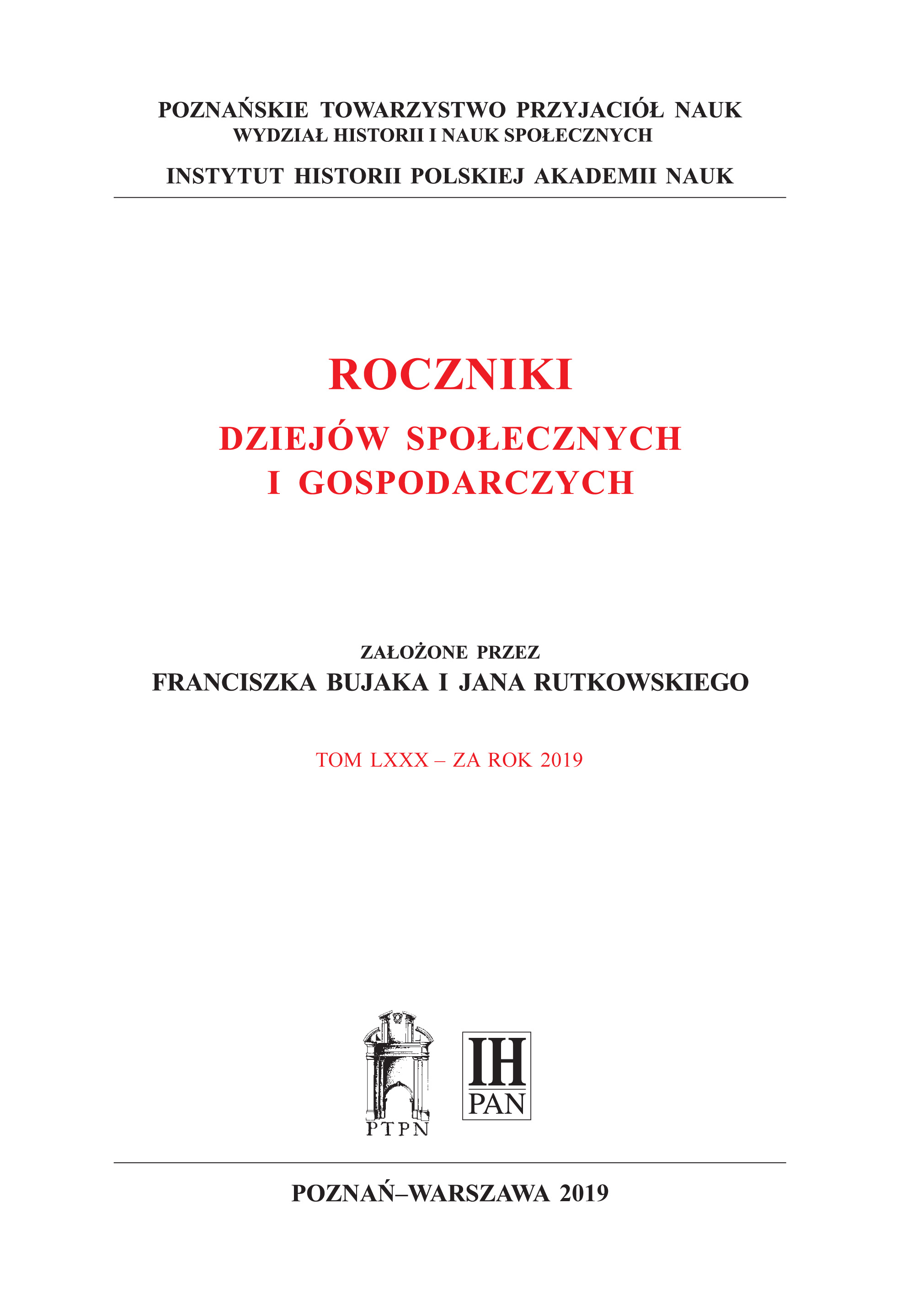 Economic arguments in the Polish thought on peace. John Bloch’s views against the background of the Polish thought on peace