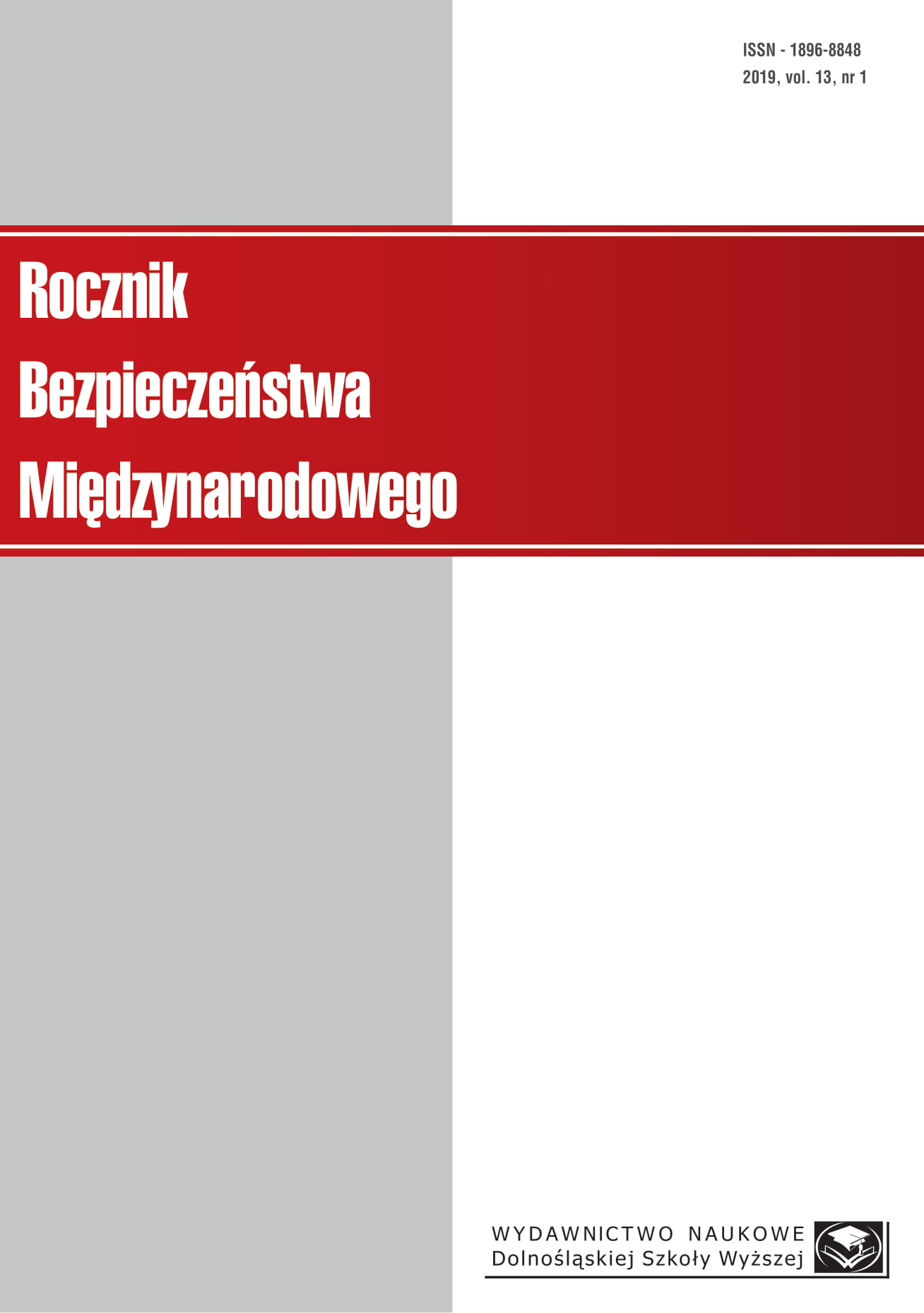 Demographic Safety in Dolnośląskie Voievodeship in the Years 2010-2018 Cover Image