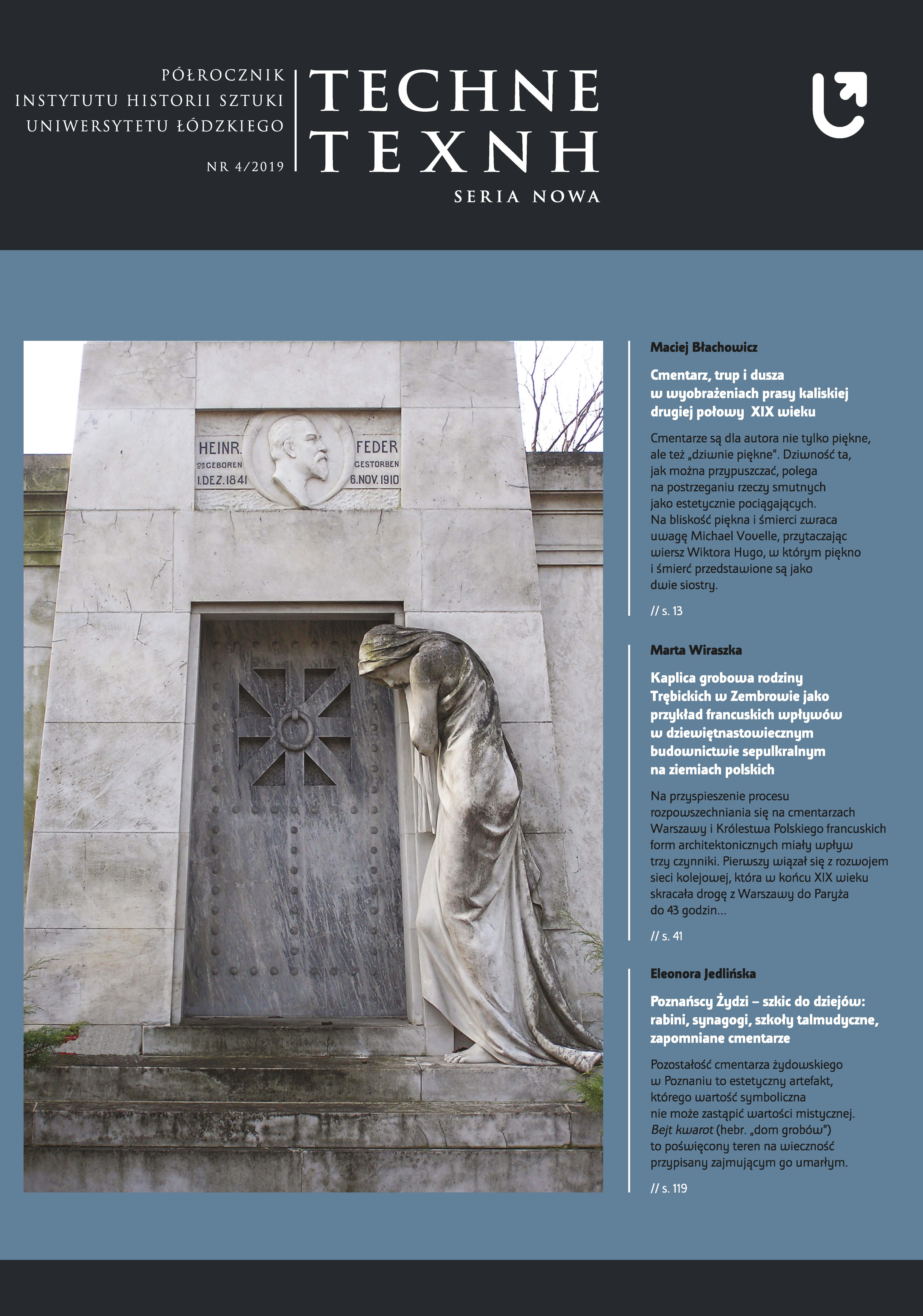 Evangelical-Augsburg Cemetery in Ozorków and monuments of the Schlösser family Cover Image