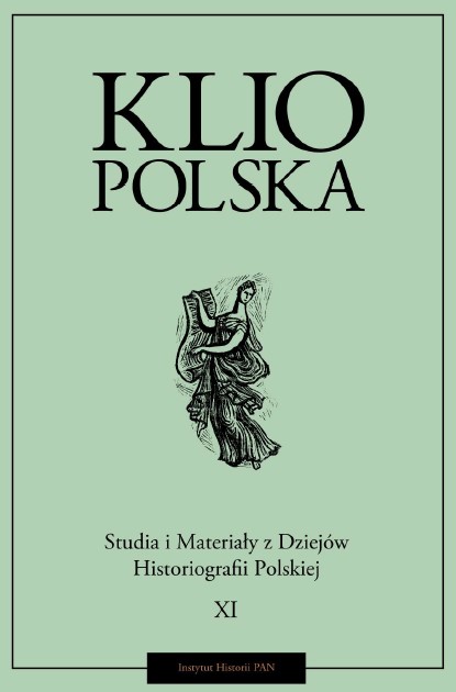 History of historiography at the 20th General Congress of Polish Historians, Lublin, September 18-20, 2019. Cover Image