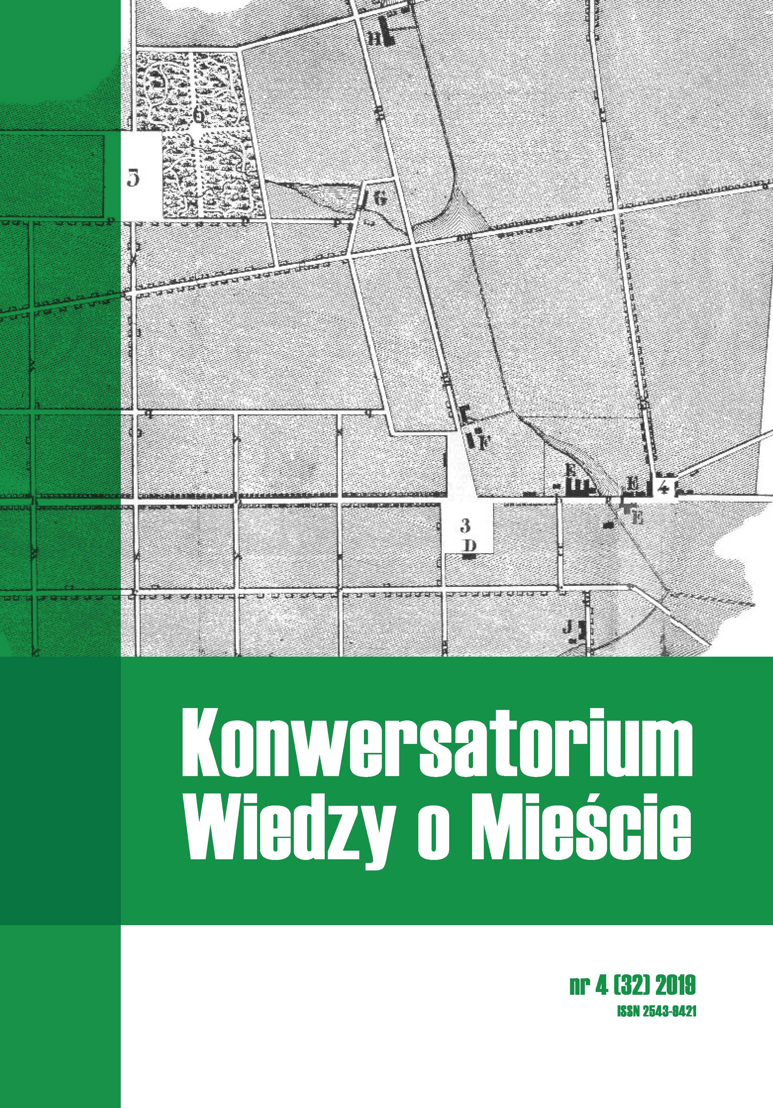 The attractiveness of the city centre and the district centres of Cracow in inhabitants’ opinion Cover Image