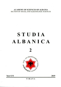 THE SOCIAL STATUS OF ALBANIAN WOMEN IN THE XIV - XV CENTURY Cover Image