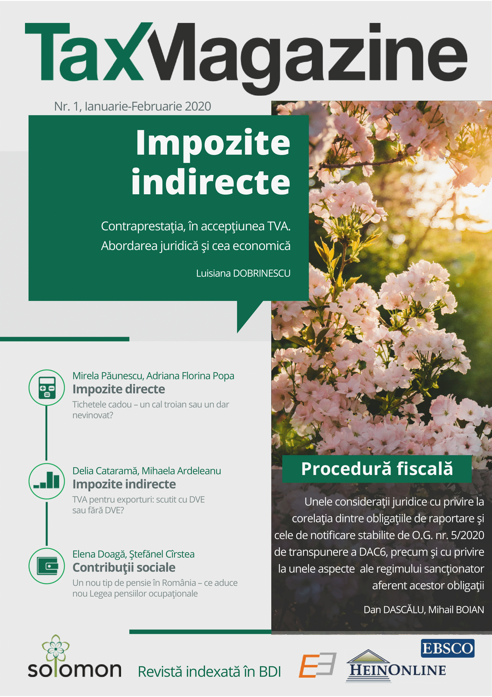 Unele considerații juridice cu privire la corelația dintre obligațiile de raportare și cele de notificare stabilite de O.G. nr. 5/2020 de transpunere a DAC6, precum și cu privire la unele aspecte ale regimului sancționator aferent acestor obligații