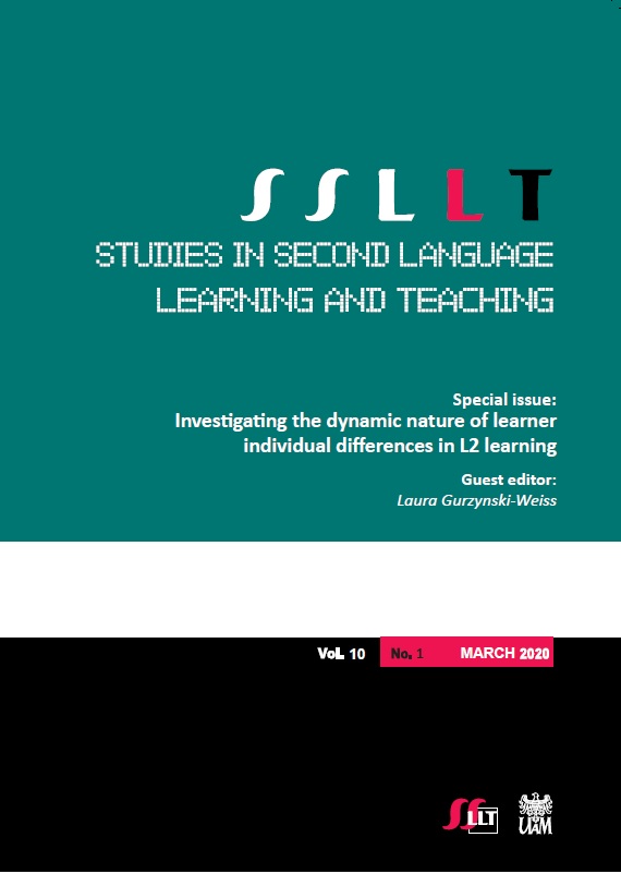 Are foreign language learners’ enjoyment and anxiety specific to the teacher? An investigation into the dynamics of learners’ classroom emotions Cover Image