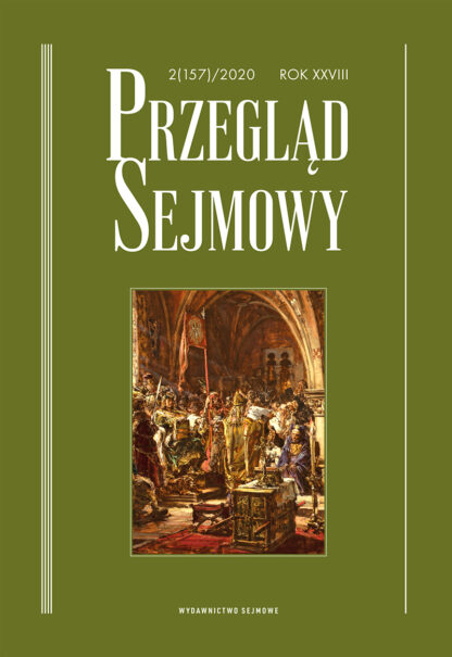 The institution of nationality under Polish and Belgian legal provisions Cover Image