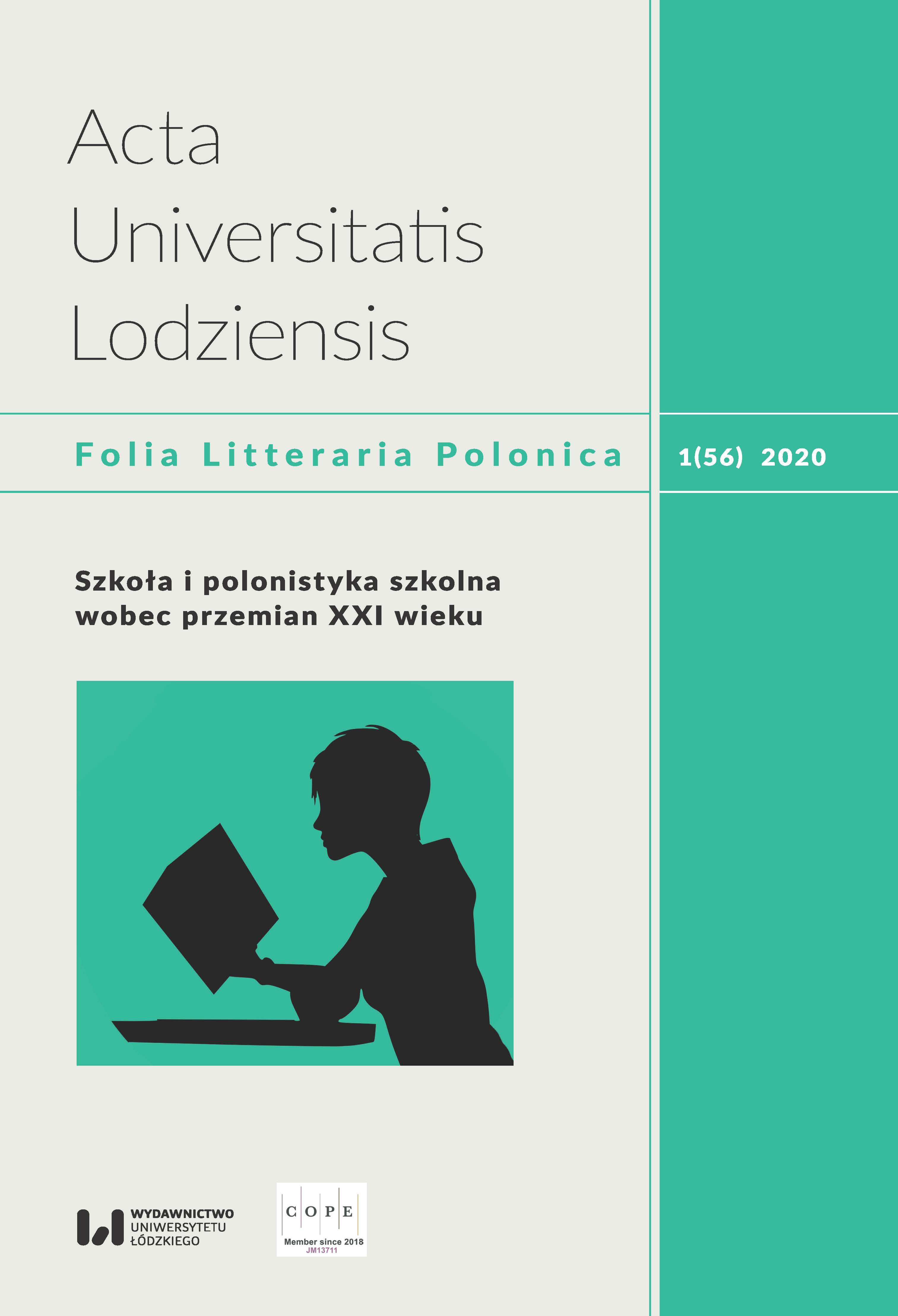 Different faces of old age as perceived by the students of Polish studies Cover Image
