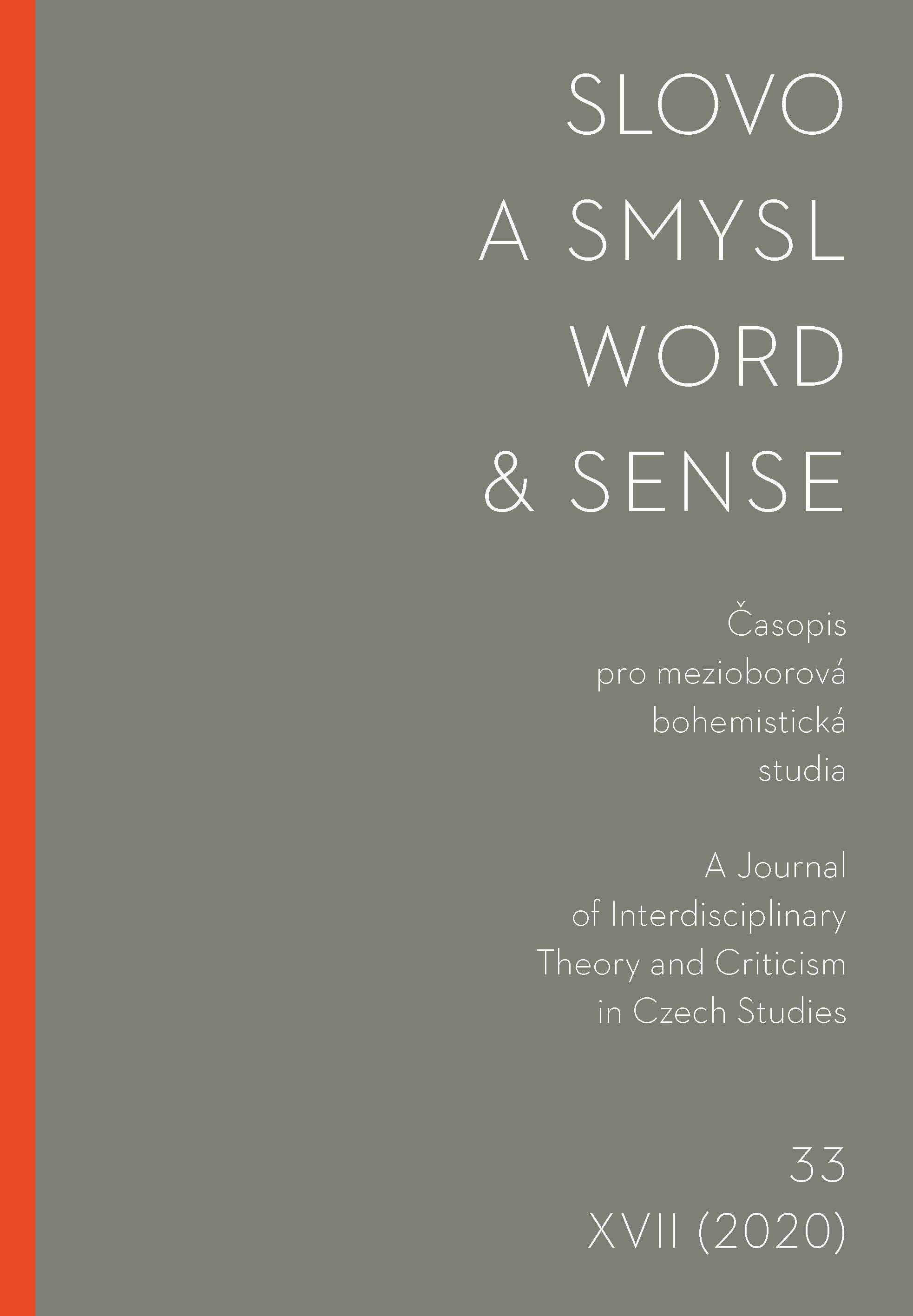 A Narrative Commentary by Václav Beneš Třebízský: Cover Image