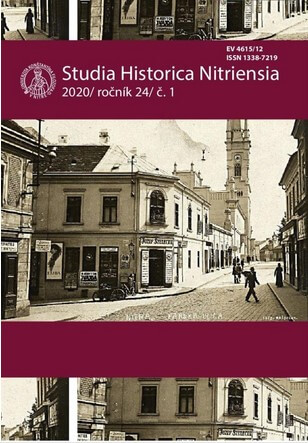 The Legislative Framework of Social Housing in the Slovak Republic 1939 – 1945. The Case Study of Prešov Cover Image