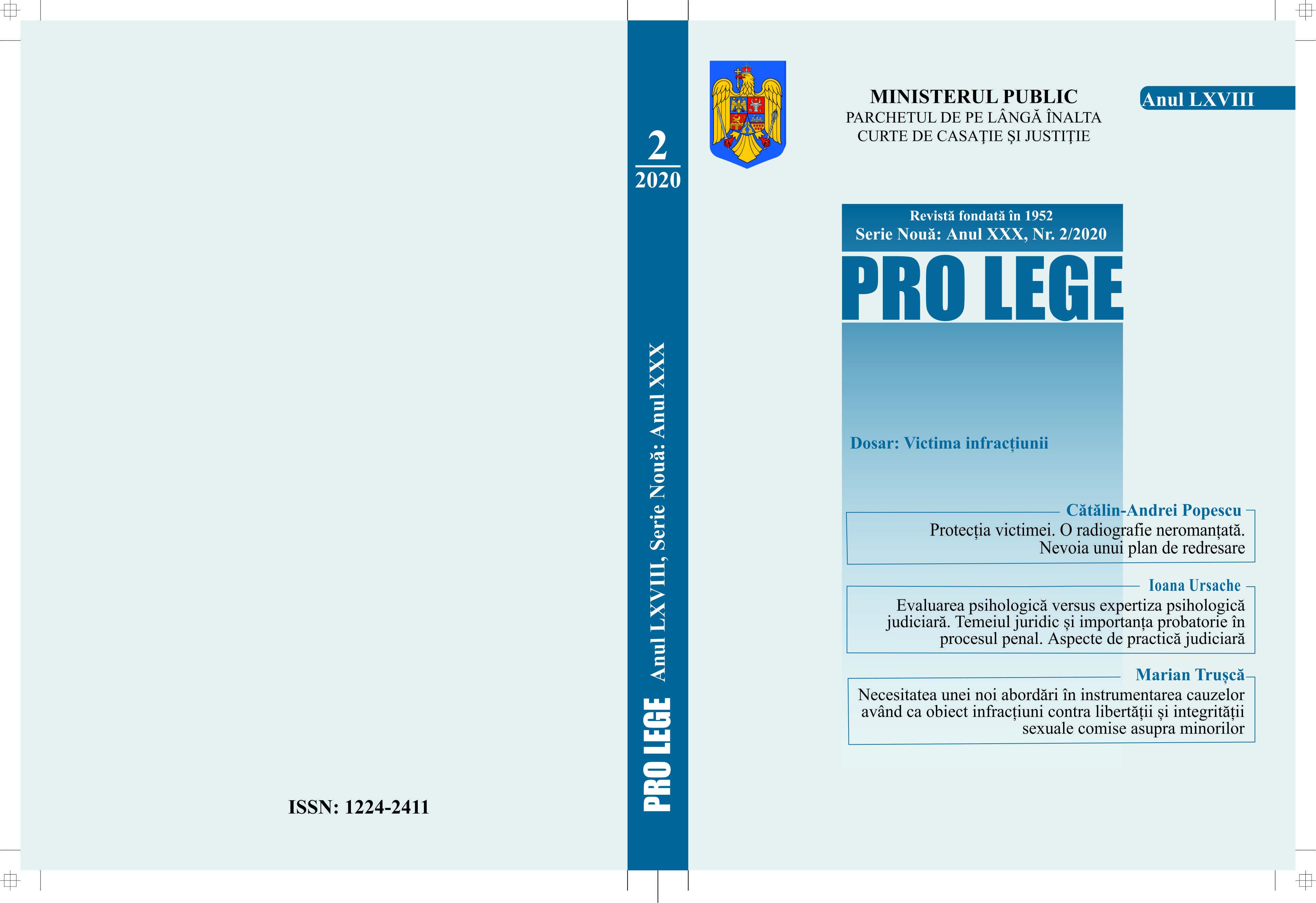 Law no. 57/2020 of May 15, 2020 on sustainable forest management Romania Cover Image