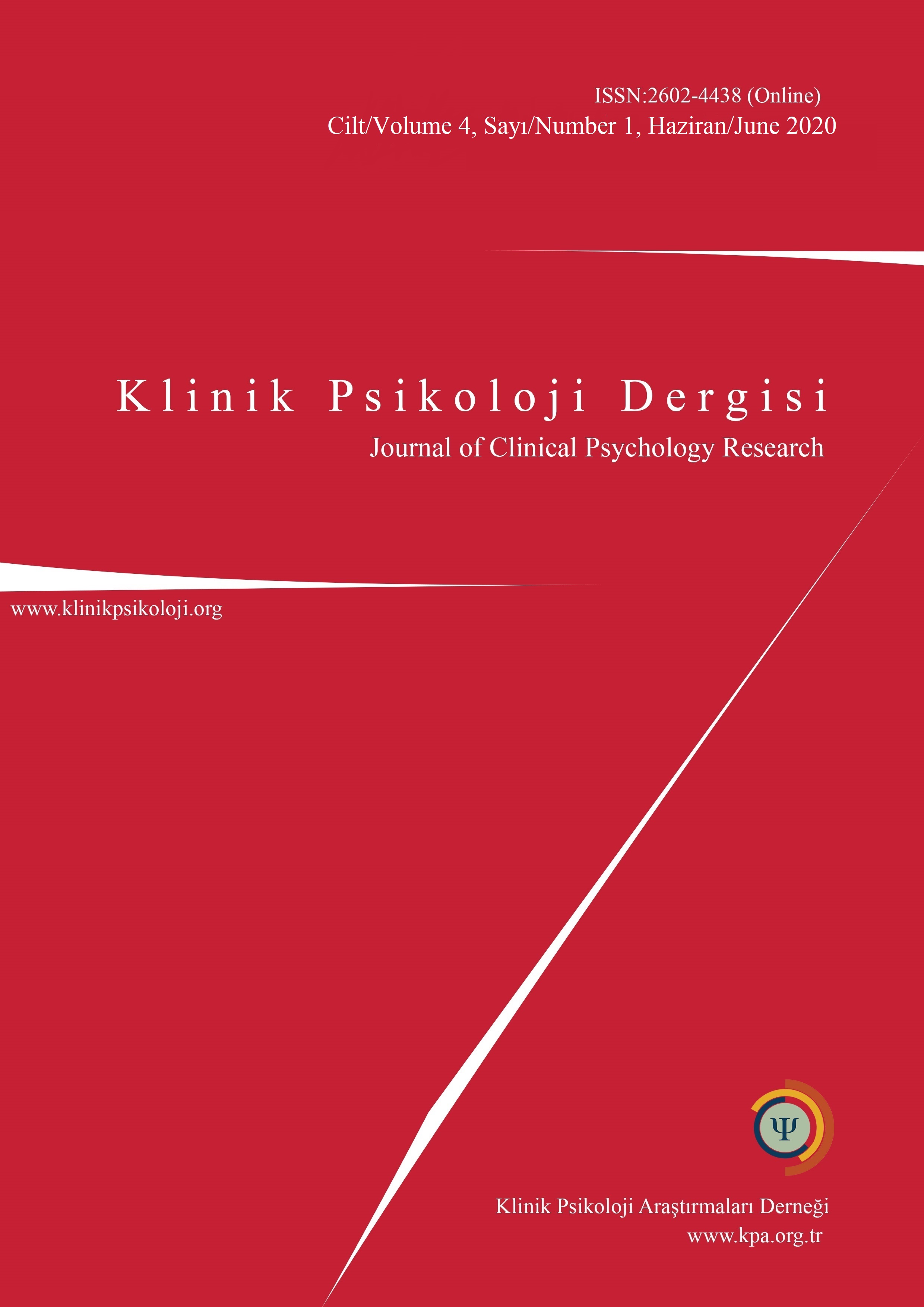 The Turkish adaptation of Multidimensional Experiential Avoidance Questionnaire and its psychometric properties Cover Image