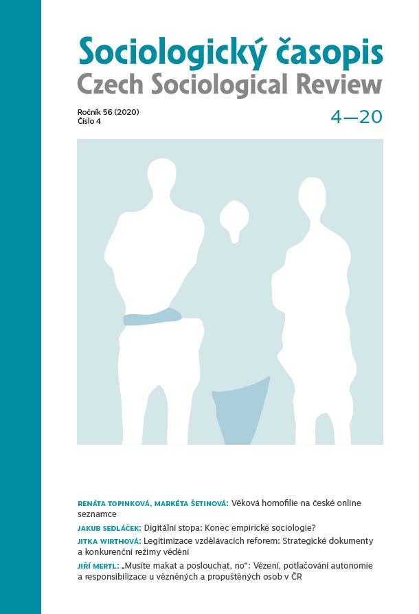 Digital Trace Data: The End of Empirical Sociology? Cover Image