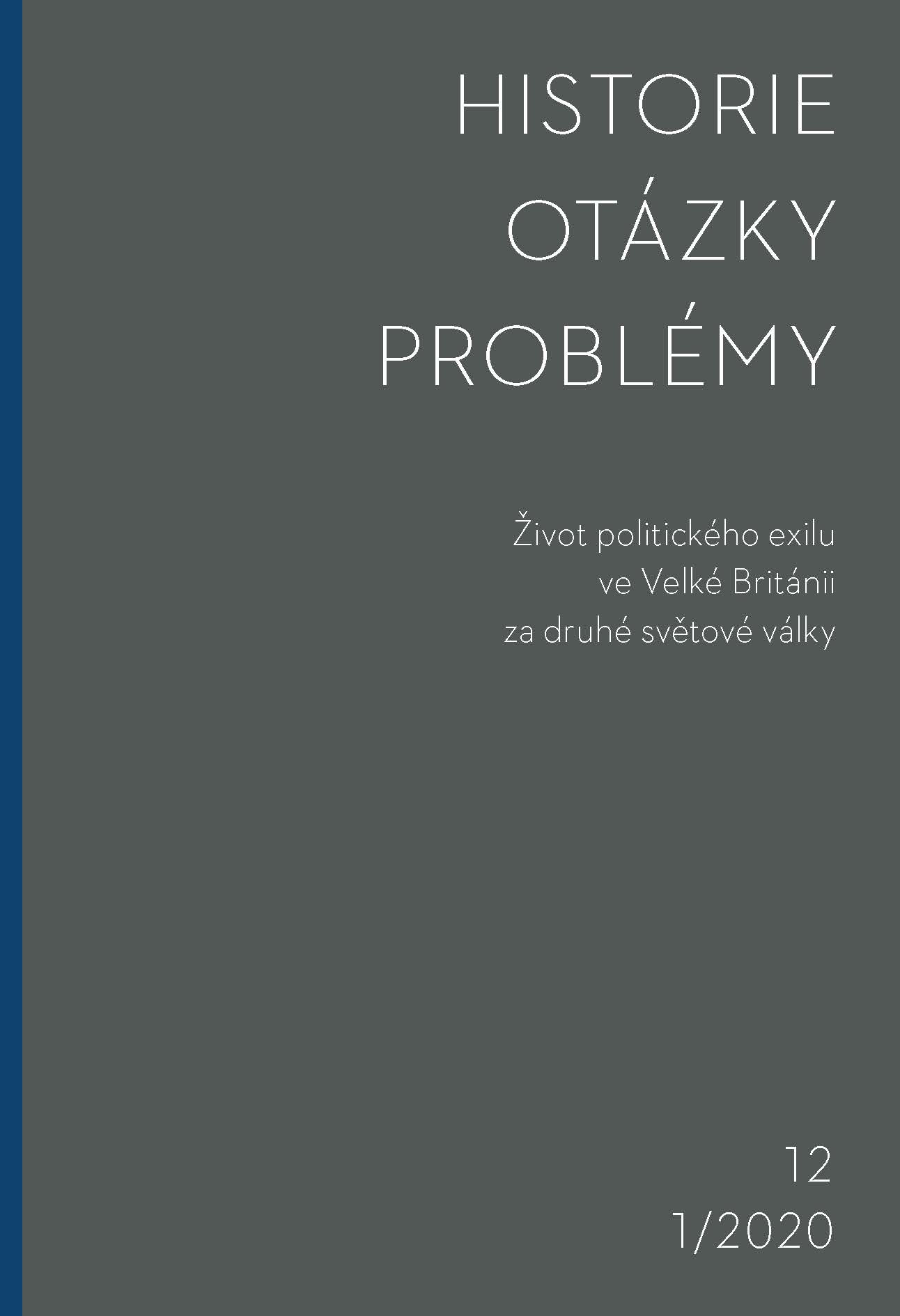 Vratislav Čapek a česká didaktika dějepisu. (Ještě jedno ohlédnutí za životem a dílem) Cover Image