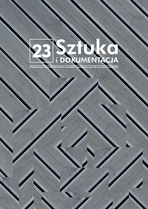 The Theory of Architectural Form by Juliusz Żórawski and His Students in the Context of the Gestalt Psychology Concepts Developed in the Bauhaus Cover Image