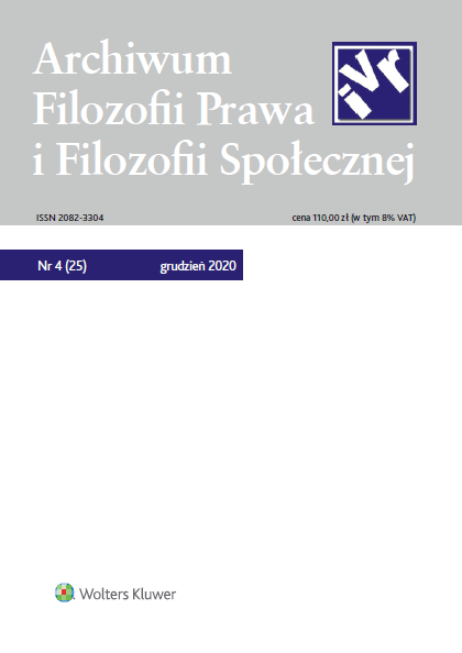 Removing a Spell by Spell? Some Remarks Regarding Rafał Mańko’s Monograph on the Critical Philosophy of Adjudication Cover Image