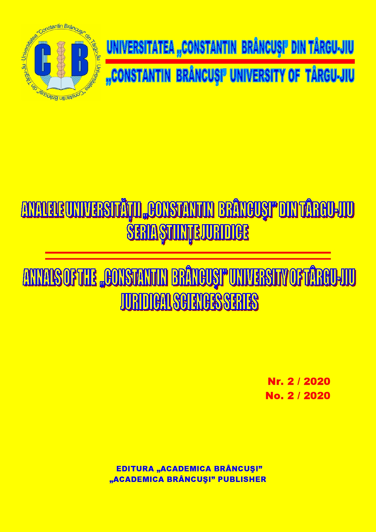 POSTPONEMENT OF THE APPLICATION OF THE SENTENCE - MEASURE OF JUDICIAL INDIVIDUALIZATION OF THE EXECUTION OF THE PENALTY Cover Image