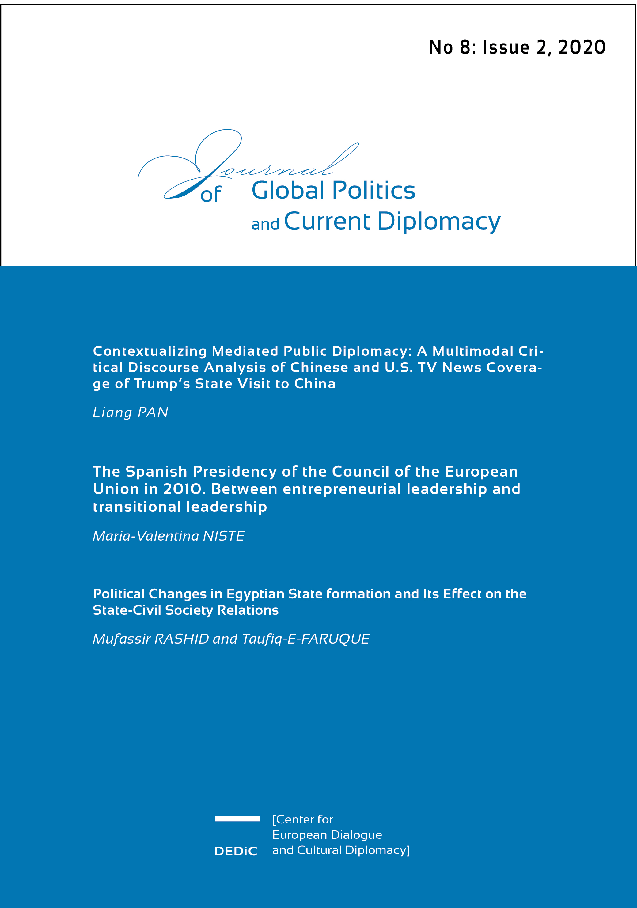 The Spanish Presidency of the Council of the European Union in 2010. Cover Image