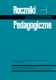Innovation in Initial Diagnosis Stimulating the Development of Moral Reasoning in Pedagogical Counseling Cover Image
