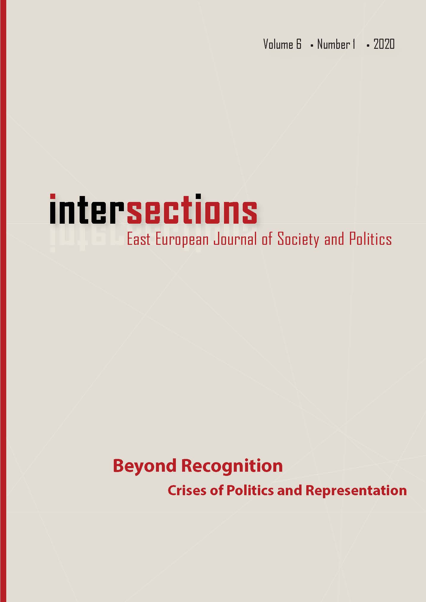 The Post-politics of Recognition in Hegemonic Struggles Cover Image