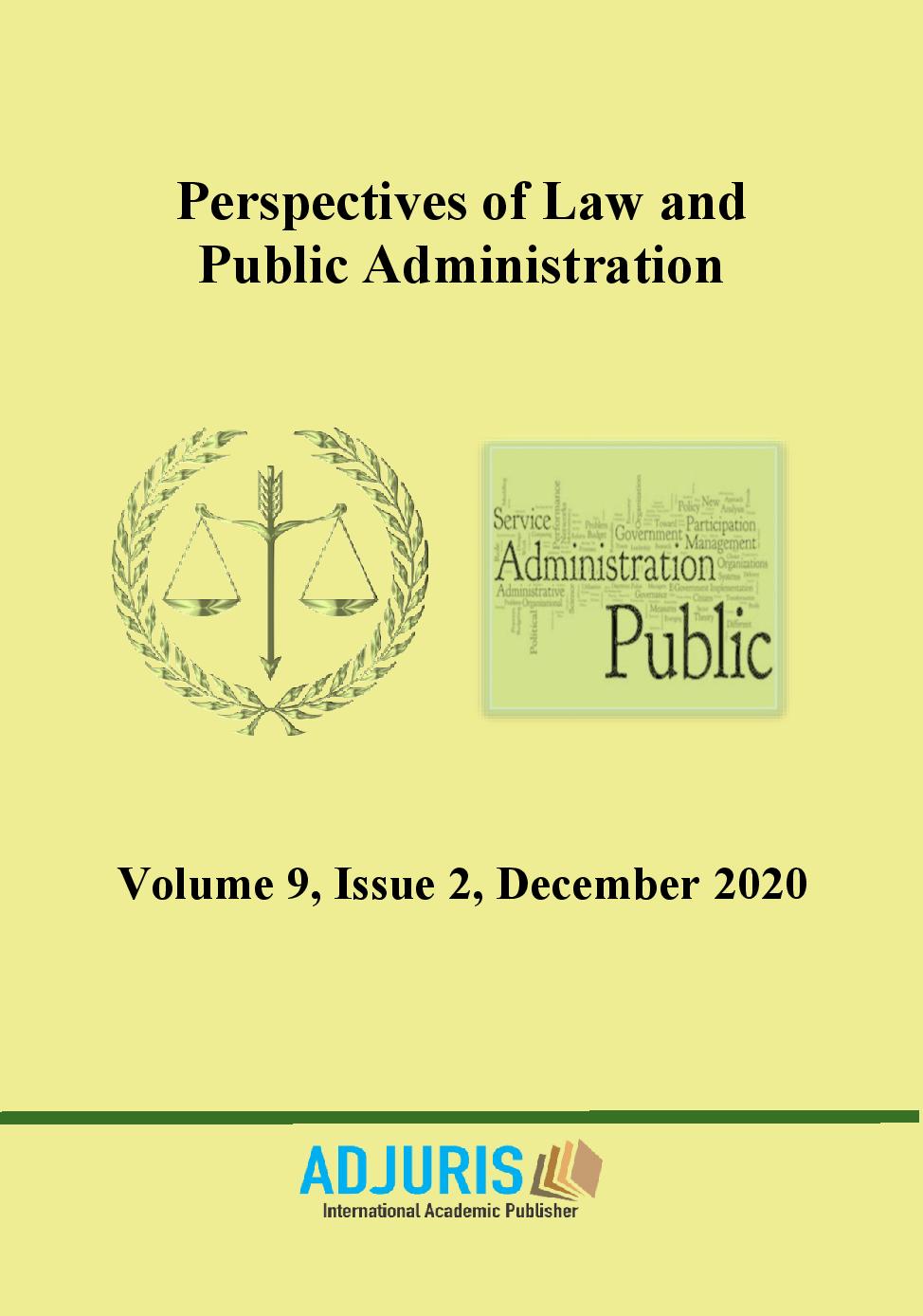 IDENTIFYING THE RIGHT OF A PERSON AGGRIEVED BY A PUBLIC AUTHORITY IN THE CONSTITUTION OF ROMANIA, IN THE CONSTITUTION OF REPUBLIC OF MOLDOVA AND IN COMPARATIVE LAW Cover Image