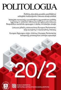 Representation of Lithuanian Citizens in the European Parliament: Between European and National Interests Cover Image