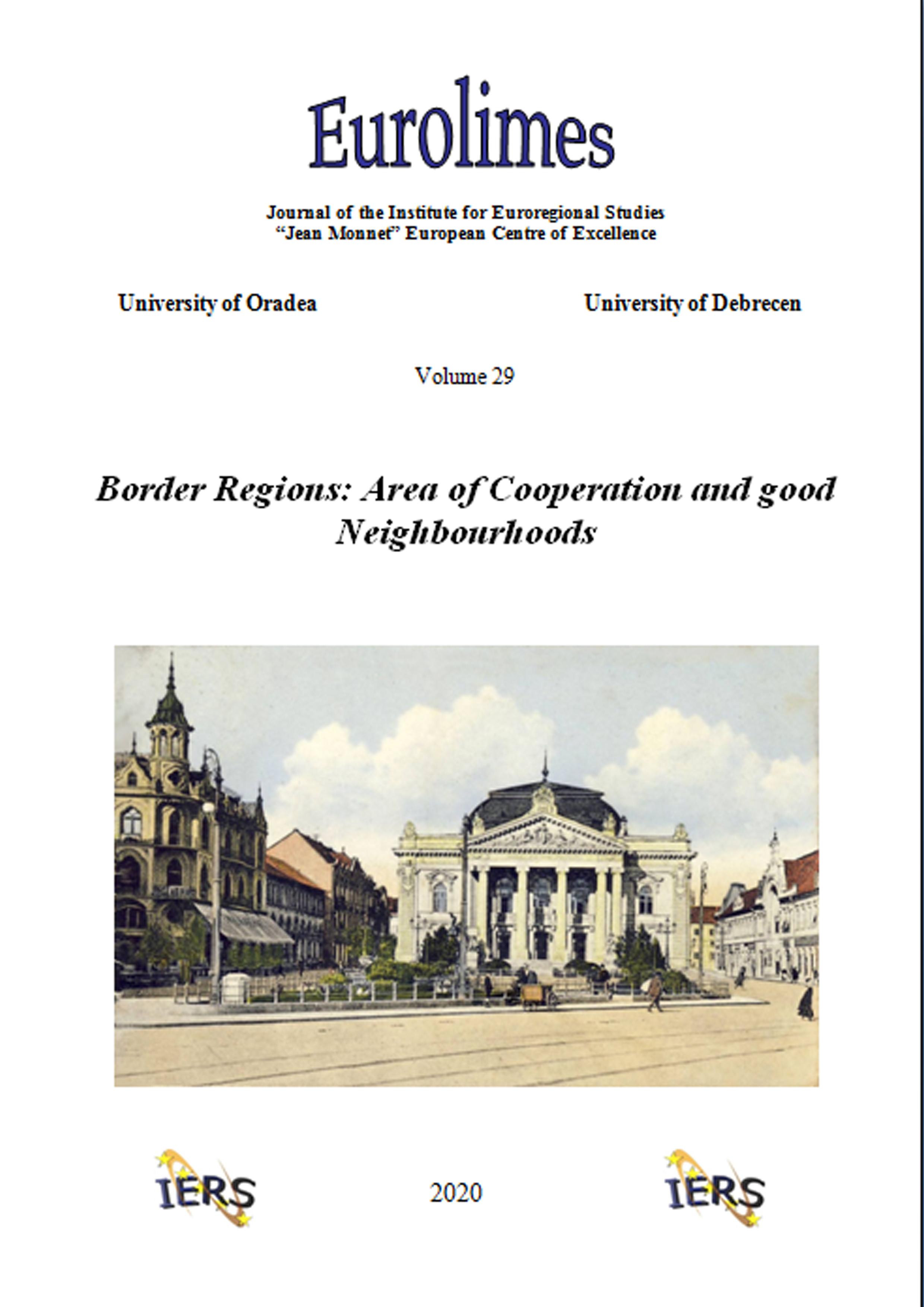 The Role of Cross-Border Cooperation in Ensuring the Regional Development of Lvivska Oblast (Ukraine) Cover Image