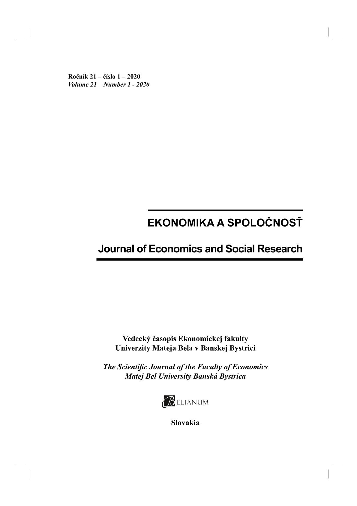 Entrepreneurship and the Knowledge-based Economy in the Intentions of the Austrian School Cover Image