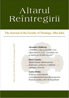 Orthodox pastoral care within the context of the current pandemic. Theological and philosophical considerations. Cover Image