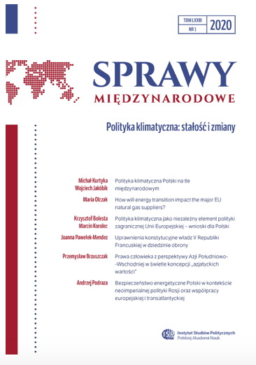 Poland’s climate policy against an international background: Cover Image