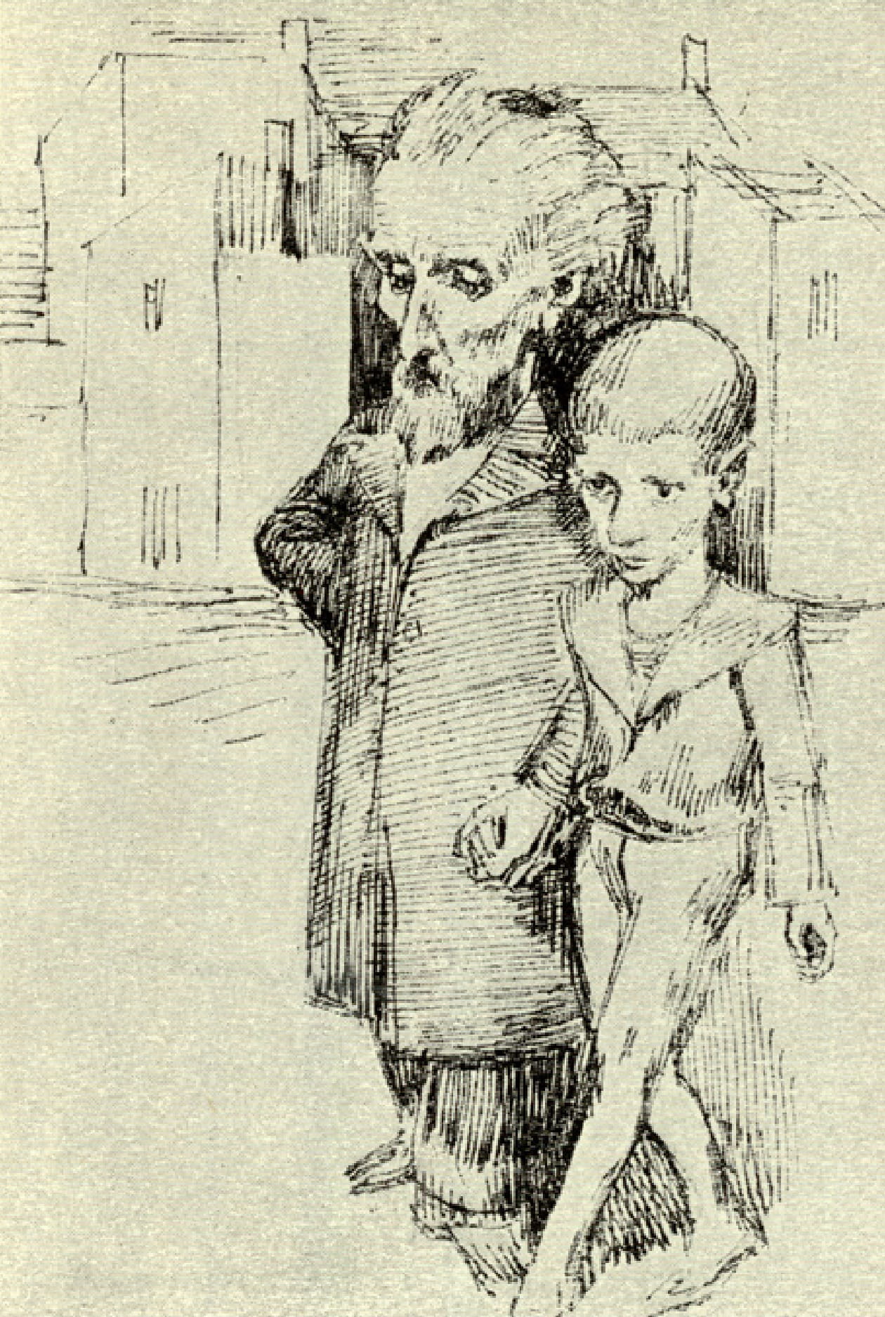 Father and Schulz: On a Drawing from the Cover of The Catalogue of Stanisław Weingarten’s Library Cover Image