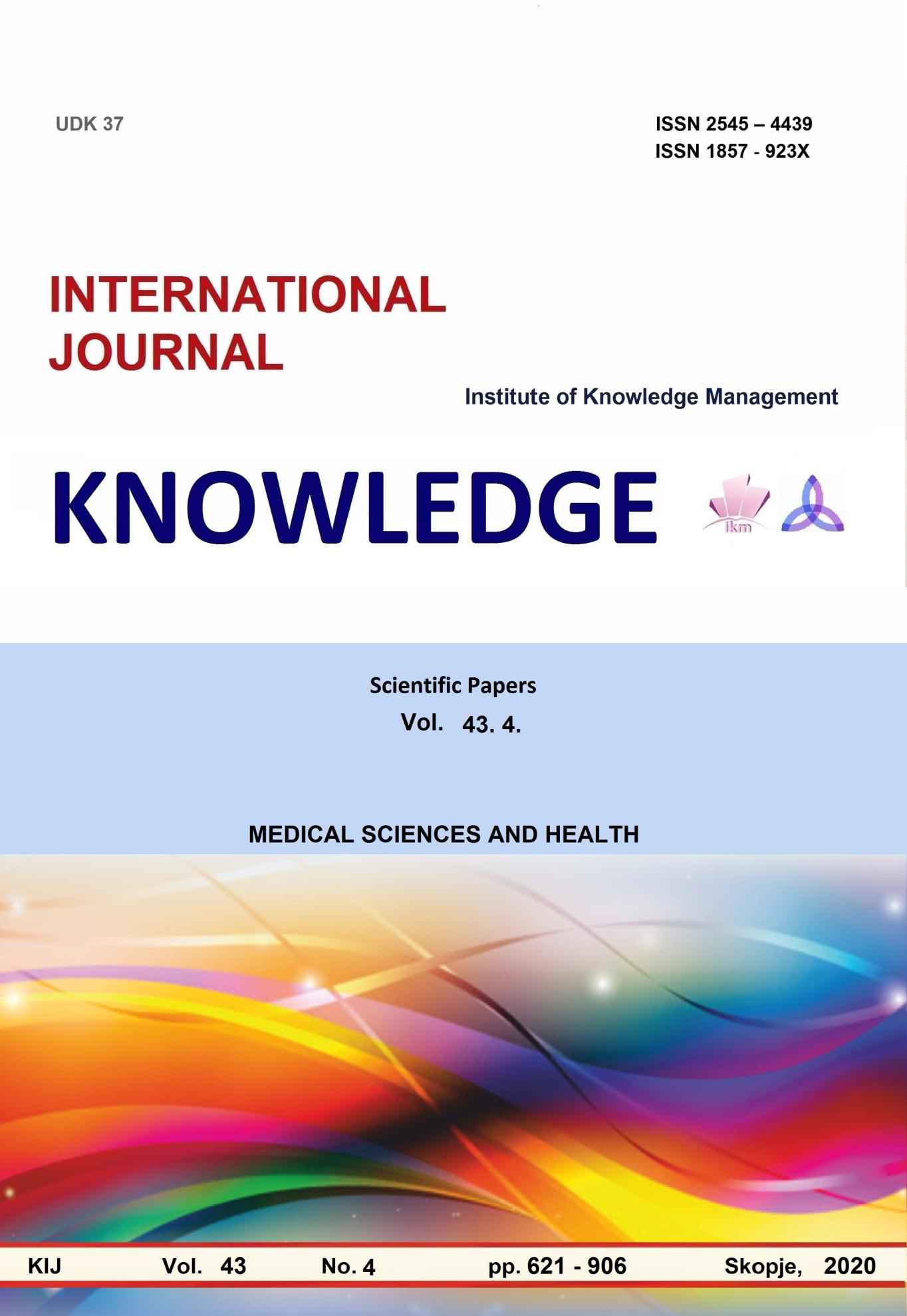 APPLICATION OF INFORMATION TECHNOLOGY IN HUMAN RESOURCE MANAGEMENT IN PRIMARY HEALTHCARE -SURVEY Cover Image
