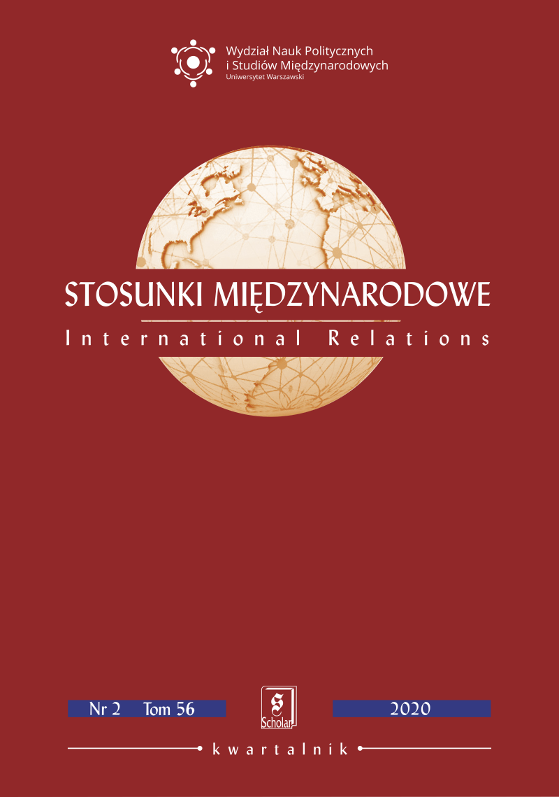 On the Historiography
of International Relations Research in Poland.
Ad Memoriam Professor Bogusław Mrozek Cover Image