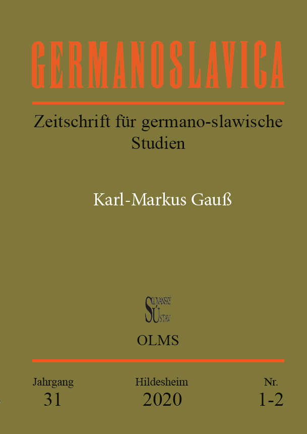 Resistant Contemporaneity: Mit mir, ohne mich and Von nah, von fern. On Karl-Markus Gauß’ “Journal” and “Jahresbuch” Cover Image