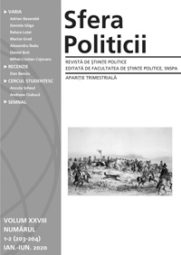 Forms of manifestation of contemporary political clientelism. An analytical approach from the perspective of the specialized literature Cover Image