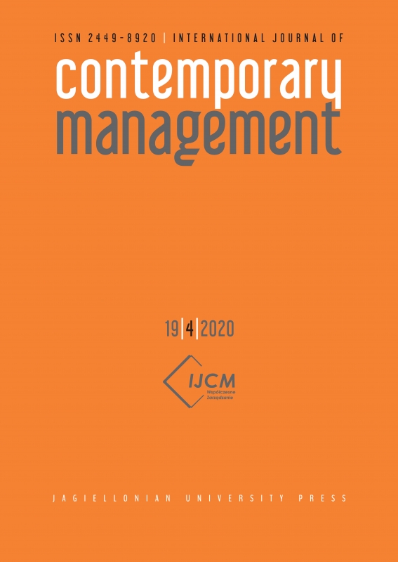 Using the Concept of a Learning Organisation to Build a Third Generation University. Case Study of the Jagiellonian University