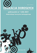 Harmony of professional life and free time in the lives of women in Poland in an andragogical perspective Cover Image