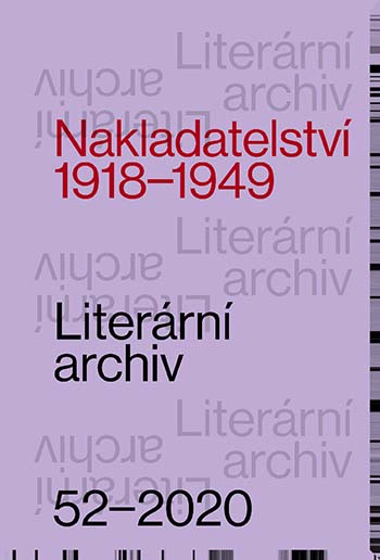 From the Memoirs of the Publisher František Svoboda on the Interwar Years Cover Image