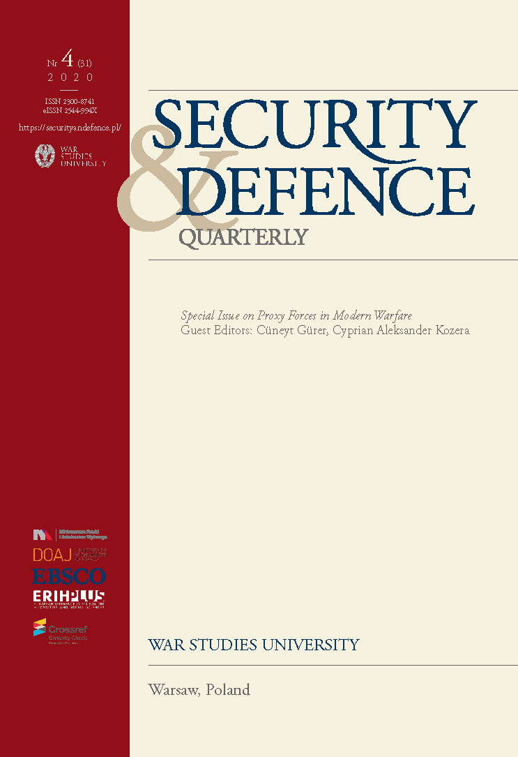 Introduction to the Special Issue ‘Proxy forces in modern warfare’