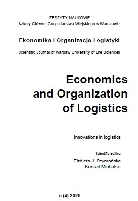 The role of innovation in urban logistics on the example of Rzeszów Cover Image