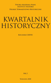 The Struggle over the Composition of the 1773–1775 Sejm Cover Image