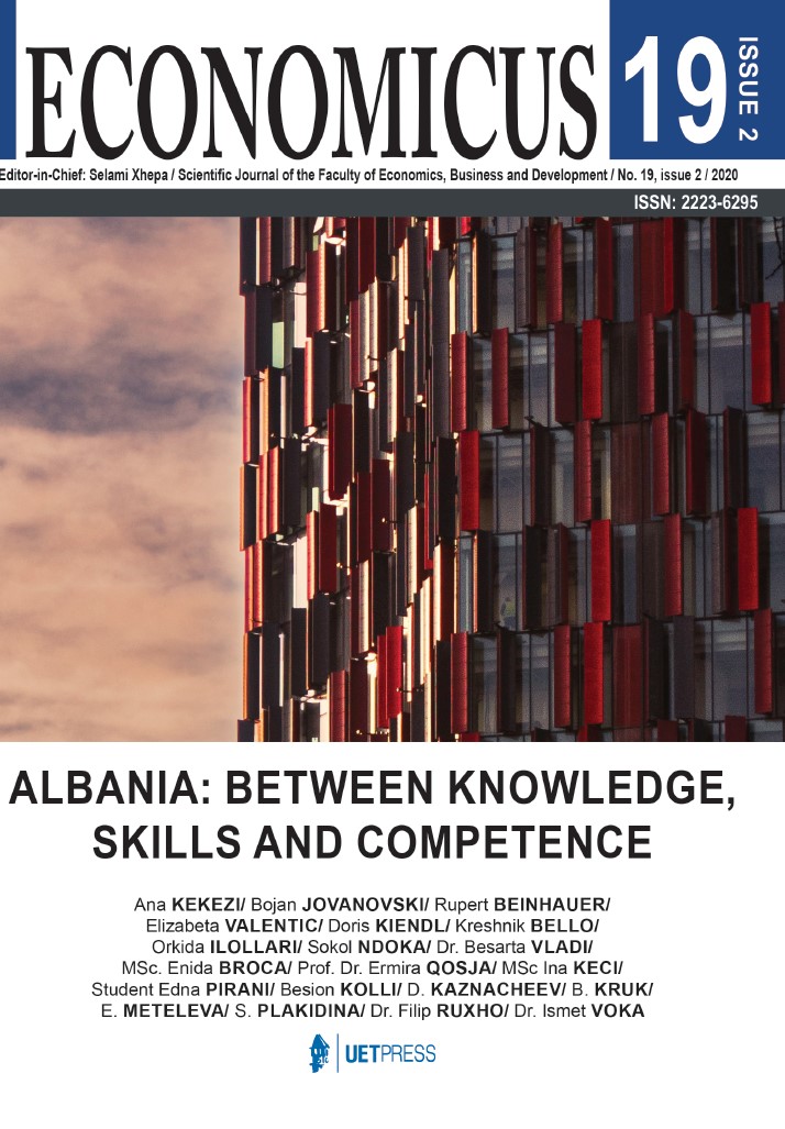 Assessing export challenges faced by albanian SMEs Cover Image
