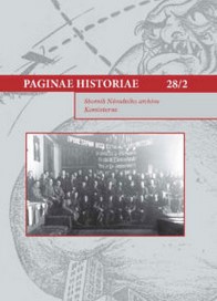 THE ACTIVITY OF THE COMMUNIST INTERNATIONAL AND FOUNDING OF THE CZECHOSLOVAK COMMUNIST PARTY IN THE DOCUMENTS OF THE FIRST SOVIET MISSIONS IN CZECHOSLOVAKIA (1920–1921) Cover Image