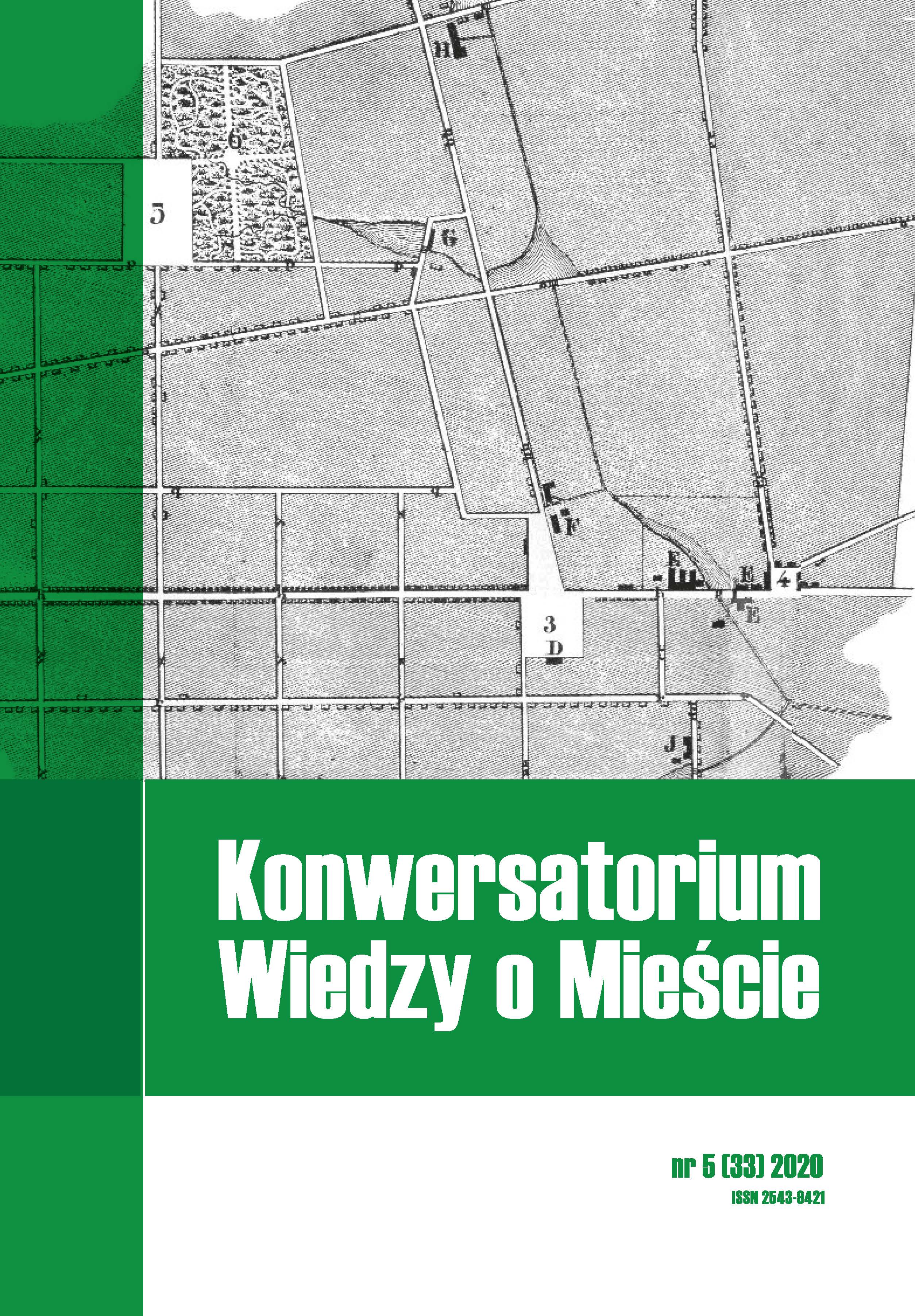 Land use changes for selected areas on the southern outskirts of Łódź 1973-2017: a case study Cover Image