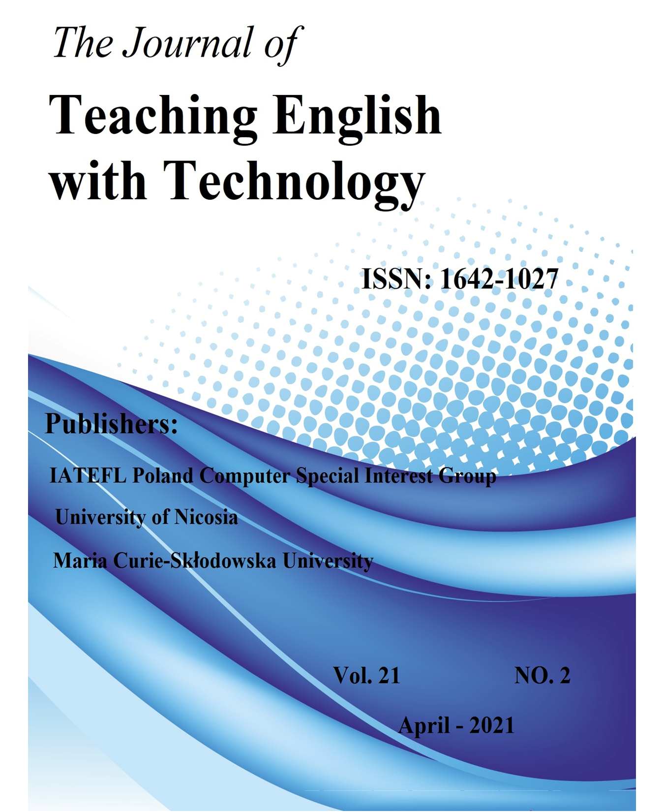 CATERING TO ASSESSMENT NEEDS OF STUDENTS OF ENGLISH - CALL TO THE RESCUE? Cover Image