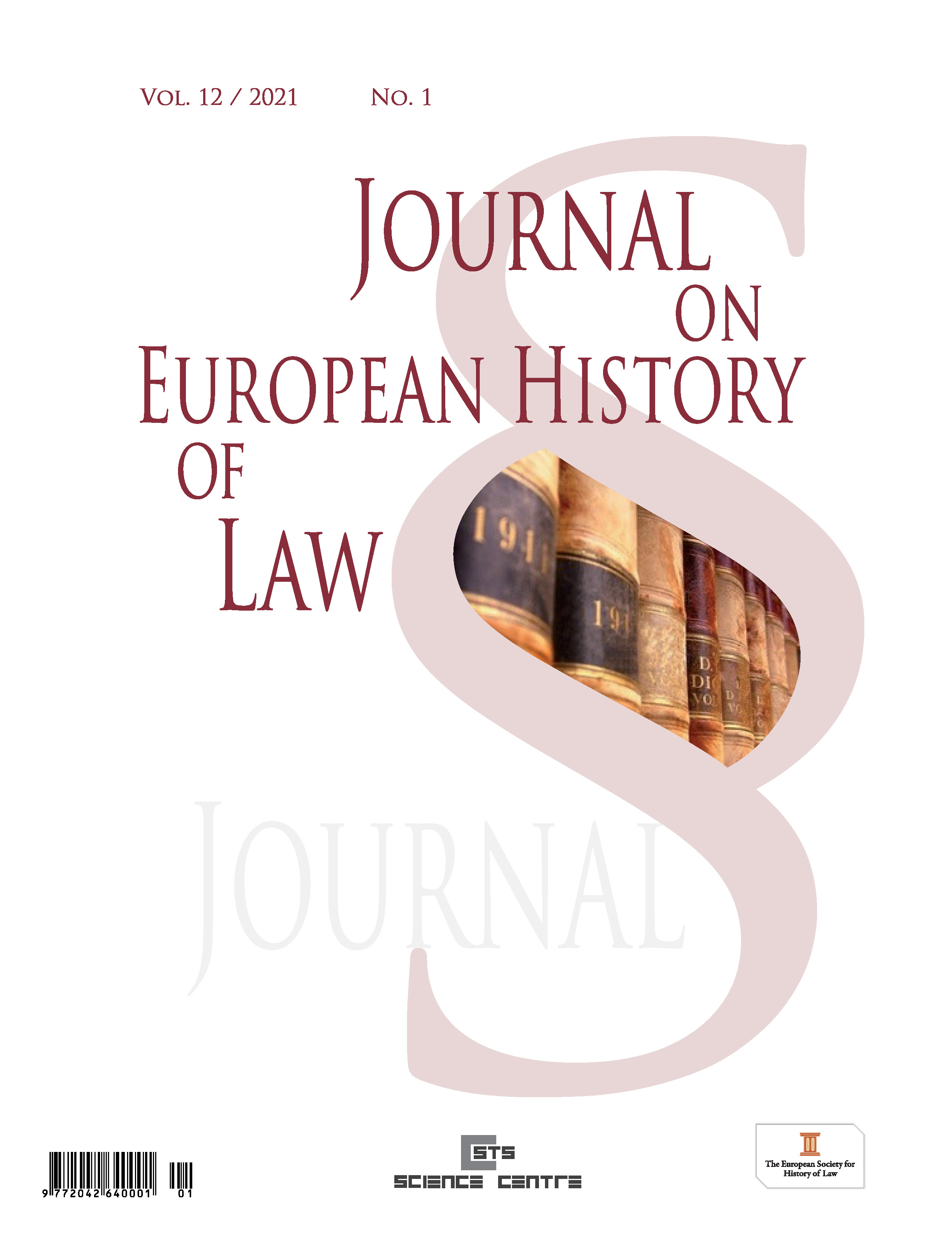 Commercial Law and its Developments in the Protectorate of Bohemia and Moravia (1939–1945) Cover Image