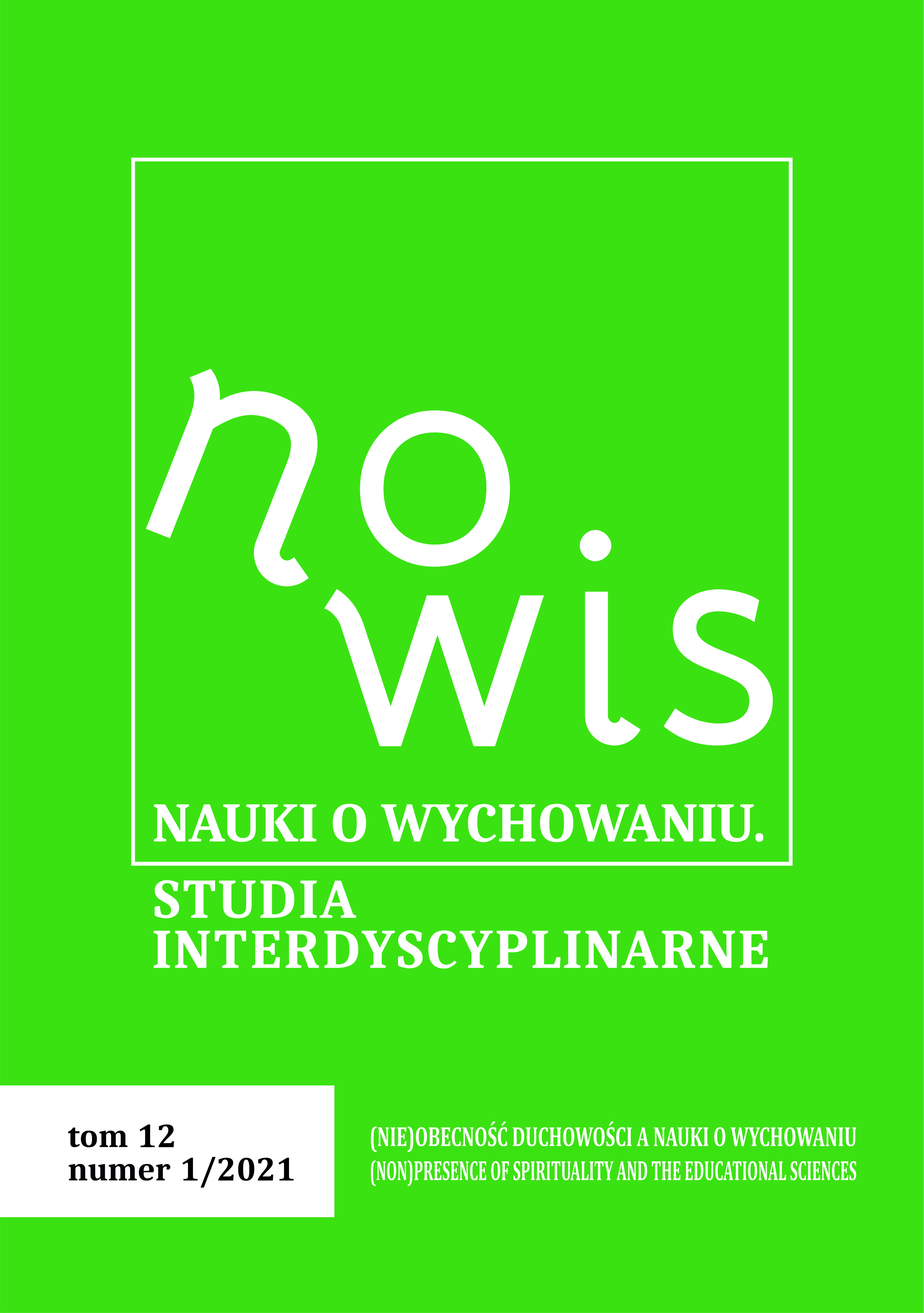 The Concept of Spirituality in the Tradition of Polish Secular Pedagogical Thought Cover Image