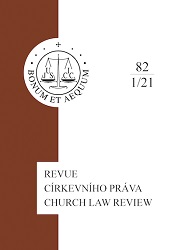 Agreement on Cooperation Between the Ministry of the Interior – General Directorate of the Fire Rescue Service of the Czech Republic and the Archbishopric of Prague dated 1st October 2020 Cover Image