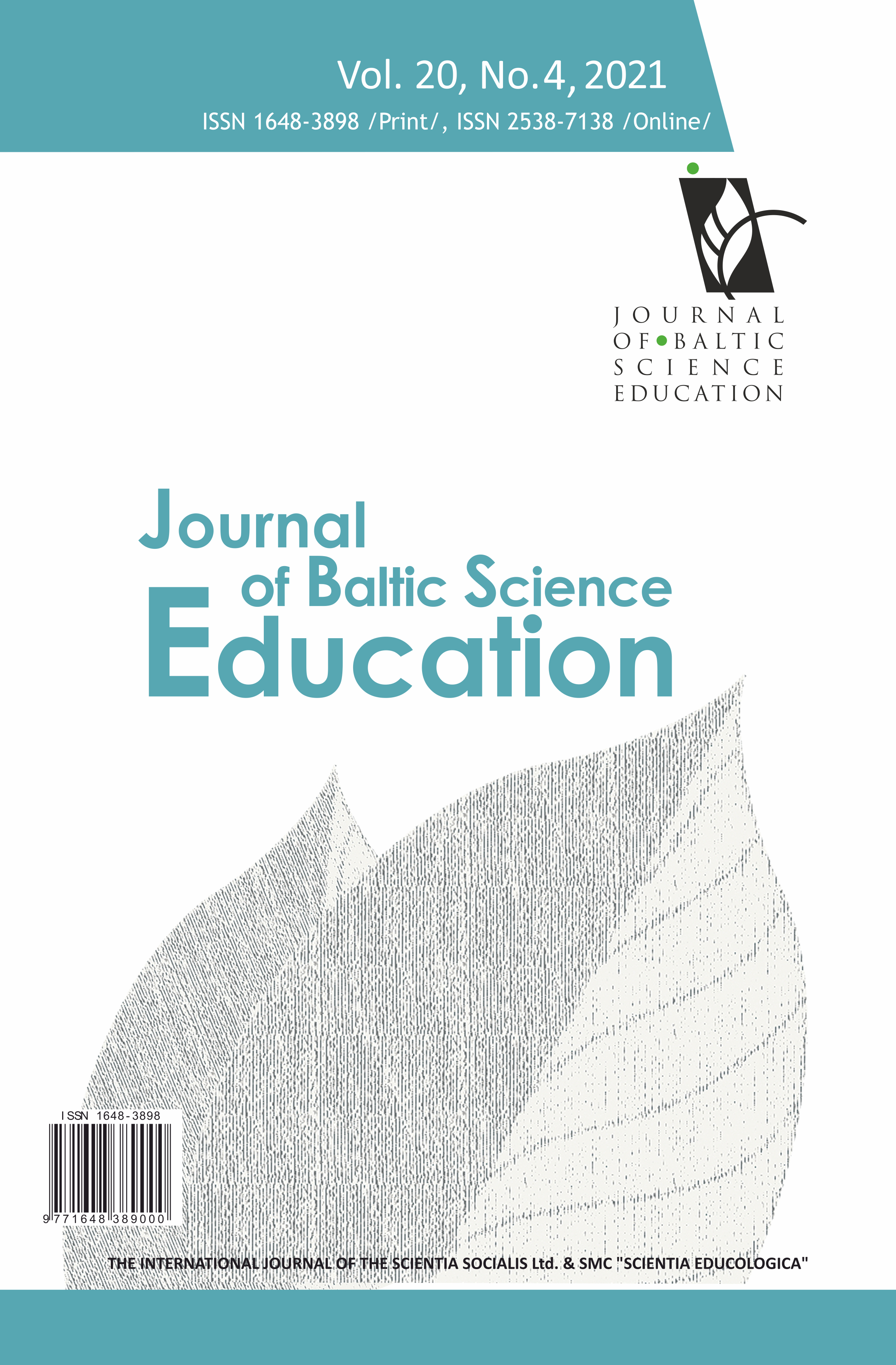 EXPLORING THE EFFECTS ON FIFTH GRADERS’ CONCEPT ACHIEVEMENT AND SCIENTIFIC EPISTEMOLOGICAL BELIEFS: APPLYING THE PREDICTION-OBSERVATION-EXPLANATION INQUIRY-BASED LEARNING MODEL IN SCIENCE EDUCATION Cover Image