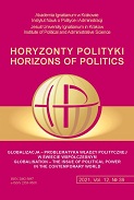 Determinants of Contemporary Ethnic Policy of the Third Republic of Poland Cover Image