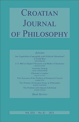 The Priority of Common Sense in Philosophy Cover Image